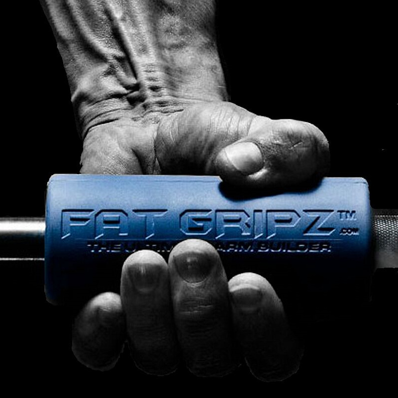 Fat Gripz 硅胶哑铃套加粗握把杠铃把套壶铃健身房终极手臂轰炸机 运动/瑜伽/健身/球迷用品 哑铃 原图主图