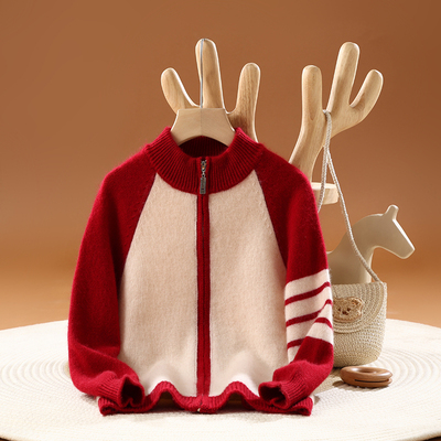 2025新款儿童毛衣男童女童秋冬