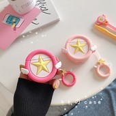 美少女ins小樱Airpods Pro保护套可爱苹果耳机套Airpods1/2硅胶壳