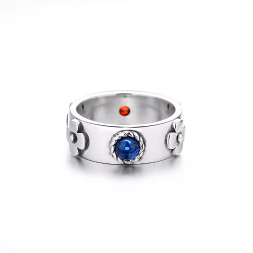 哈尔的戒指周边指环苏菲护身符纯银订制动漫镶嵌宫崎骏城堡