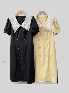 华系列XL13625品牌女装2024夏季新款气质女式连衣裙H22017