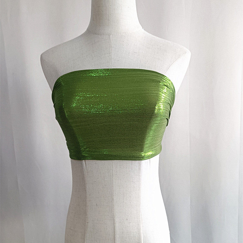 西双版纳傣族裹胸弹力抹胸布条告庄旅拍写真民族风舞蹈演出服装女