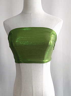 西双版纳傣族裹胸弹力抹胸布条告庄旅拍写真民族风舞蹈演出服装女