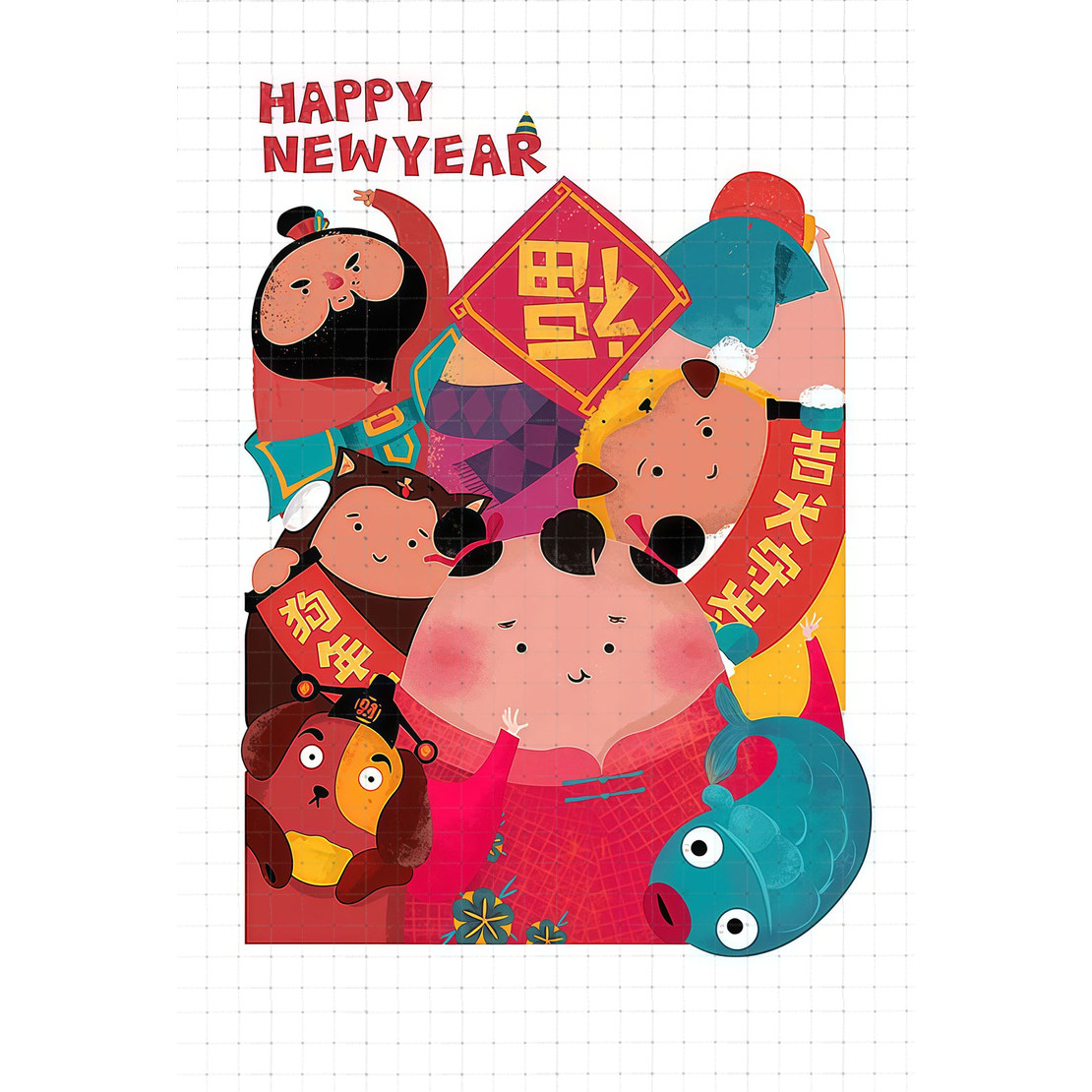 gykp5689新年通用卡片贺卡折卡迷你折卡小卡片空白创意卡片定制,个性定制/设计服务/DIY,明信片定制,淘宝优惠券,粉丝福利购,淘宝优惠卷