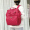 Rose red backpack without lever