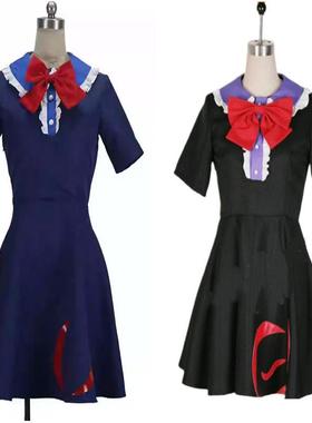东方Project 东方星莲船 封兽鵺 黑色 蓝色 COSPLAY cos服 可量身