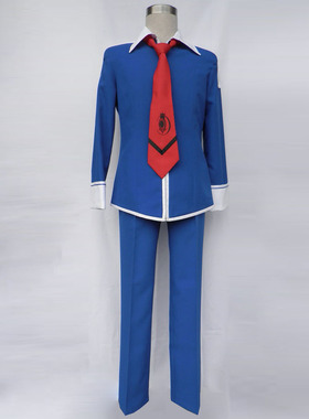 桃组PLUS战记爱谭学院男装冬装校服cos服 osplay服装演出动漫日本