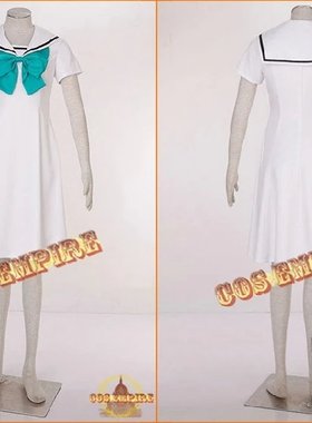 魔卡少女樱 百变小樱 木之本樱 白色水手服 动漫服 cosplay服