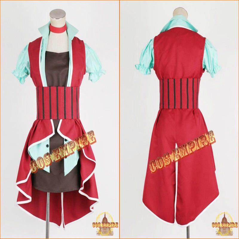游戏王5D's 十六夜亚纪 COSPLAY cos服 动漫游戏可定制日本