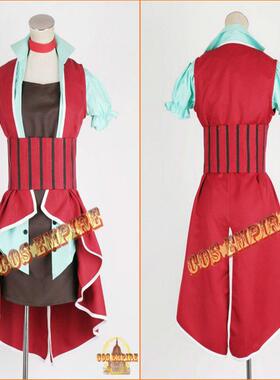 游戏王5D's 十六夜亚纪 COSPLAY cos服 动漫游戏可定制日本