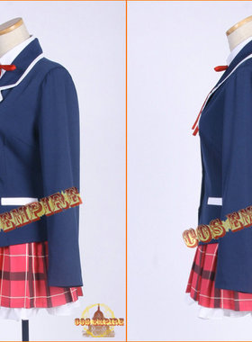 中二病也要谈恋爱 凸守早苗 蓝色COSPLAY cos服 动漫游戏可定制日