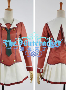 日常系的异能战斗高梨彩弓 女子制服COSPLAY cos服 动漫游戏可定