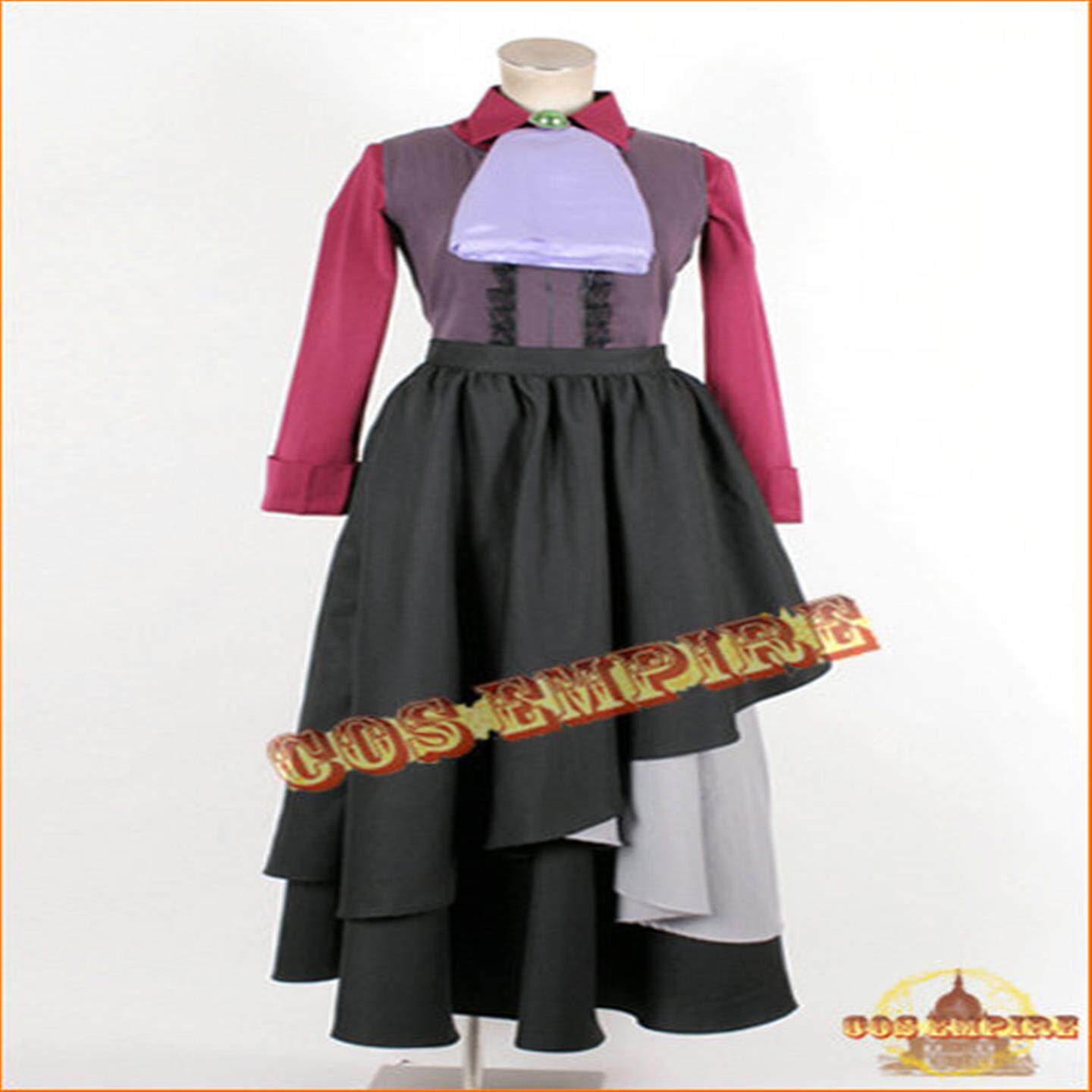 海猫鸣泣之时 右代宫夏妃 COS服cosplay 动漫演出服 可换色