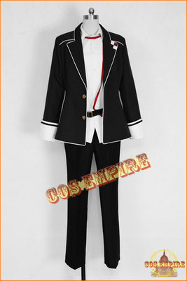 舞台 DIABOLIK LOVERS 魔鬼恋人 逆卷绫人黑色 Cosplay服装