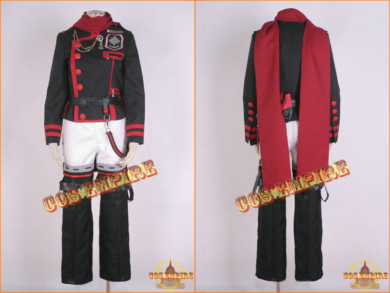 D.Gray-man 驱魔少年 迪克 拉比 Lavi 书翁JR 灰色圣柜 cosplay服