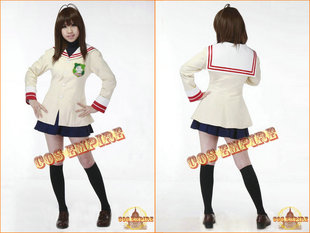 CLANNAD 小镇家族  伊吹风子 女子制服 一年级 cosplay服角色扮演