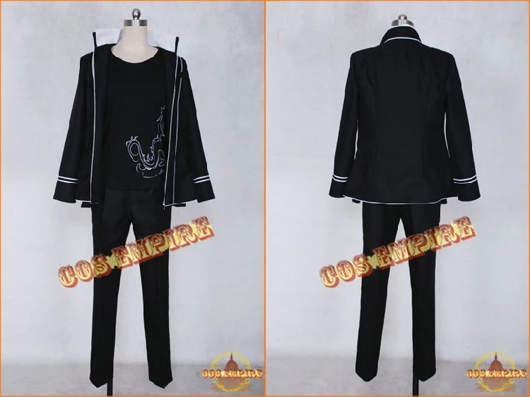 学园K Wonderful School Days 周防尊 动漫服 Cos服 cosplay