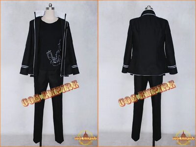 学园K Wonderful School Days 周防尊 动漫服 Cos服 cosplay