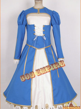 Fate／stay night 命运之夜 saber 蓝礼服 cosplay