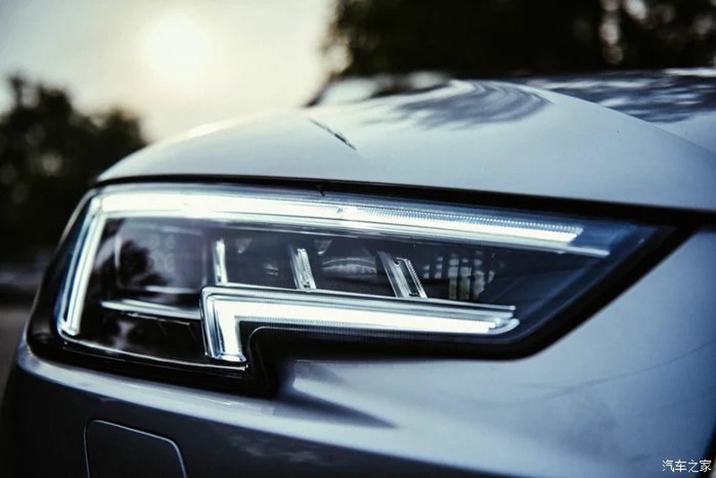 宝星汇原厂audi奥迪2017款a4l b9矩阵式led大灯