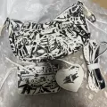 3-in-1 Black White Graffiti Paris Moon 26×13cm