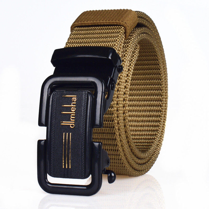 青少年皮带男学生自动扣简约风潮流帆布无牙扣免打孔腰带打工地摊