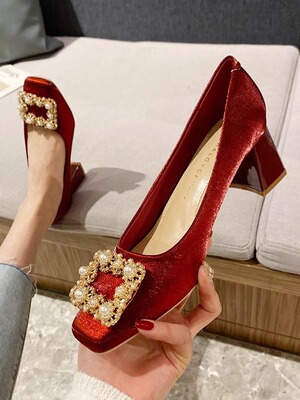 内里柔软订婚敬酒可穿日常单鞋