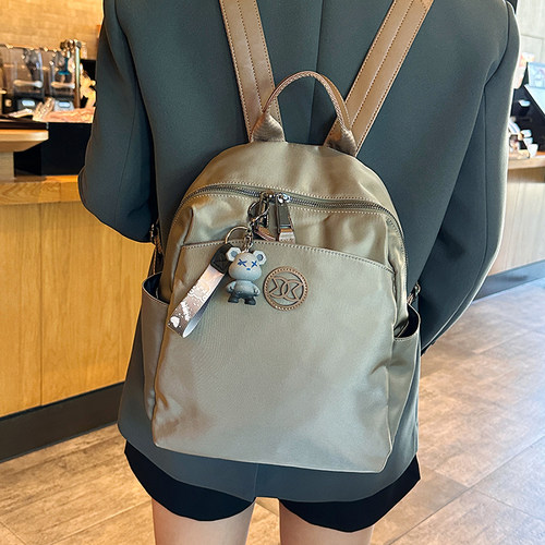 防水双肩包女牛津布旅行背包