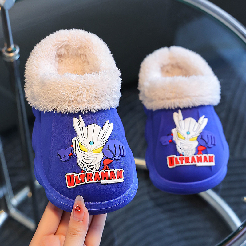 儿童棉拖鞋秋冬季卡通新款