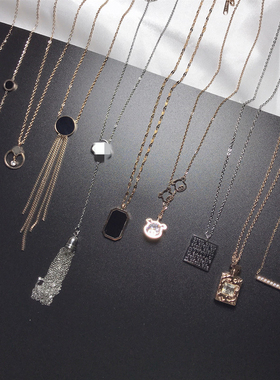 新款日韩钛钢不掉色混批项链