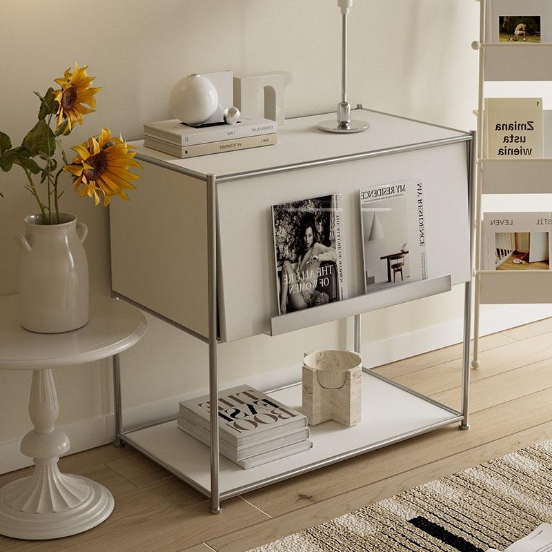 中古模块柜卧室家用不锈钢床头柜子ins沙发边柜客厅斗柜usm收纳柜