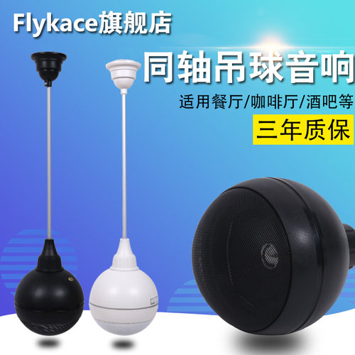 吊球超市餐厅背景音乐音箱喇叭