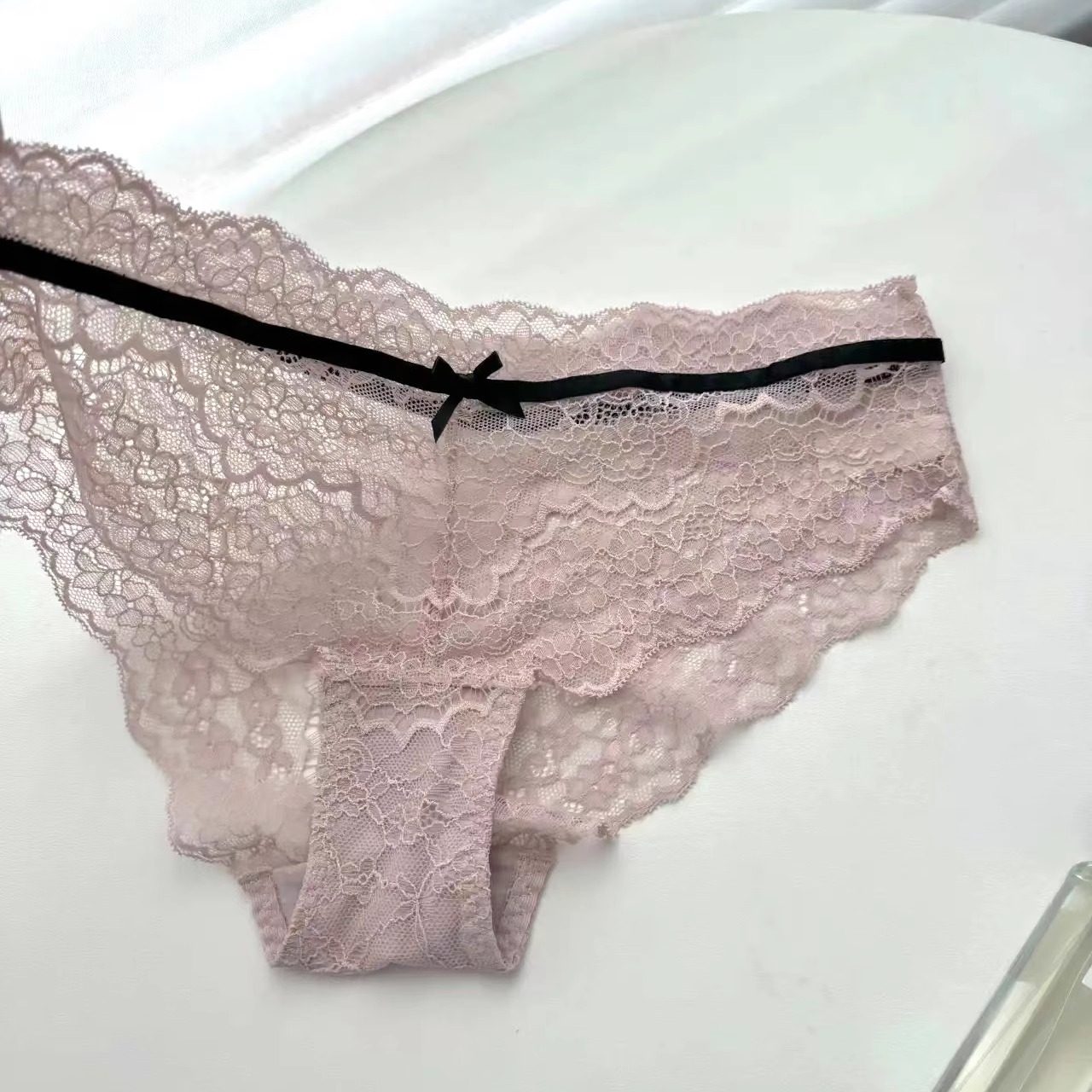 乌梅子酱！甜御性感镂空蝴蝶结蕾丝中腰女内裤~微醺粉紫纯欲风情~,女士内衣/男士内衣/家居服,女三角裤,淘宝优惠券,粉丝福利购,淘宝优惠卷