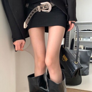 不愧为早秋清透感0D灰丝！不扯谁能看得出来！防勾丝性感隐形丝袜