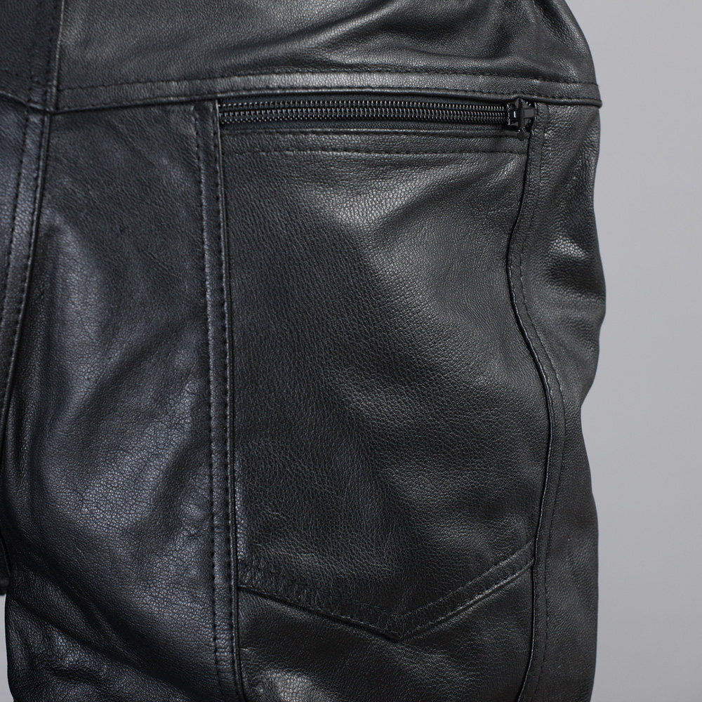 Pantalon cuir homme pantalons fuselés - Ref 1492537 Image 5