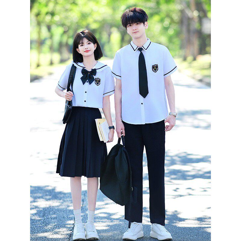 中学生学院风JK制服套装男女生校园风初高中小学六年级班服演出