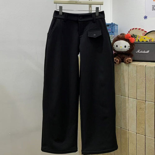 时尚气质宽松显瘦长裤