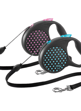 【趣玩炫彩】德国FLEXI福莱希带状狗狗牵引绳自动伸缩 大中小型犬