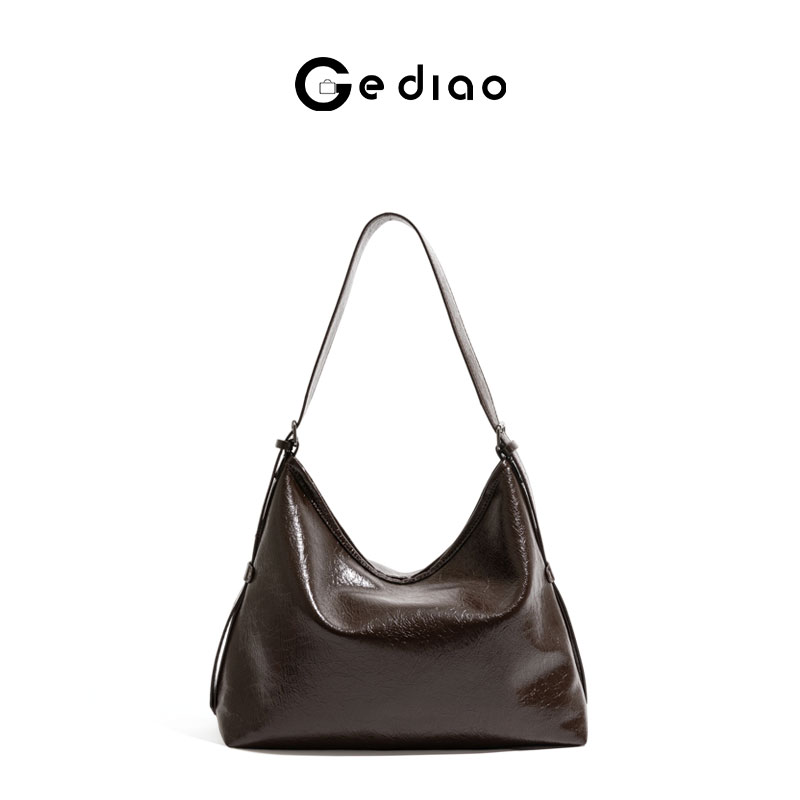 复古轻奢质感pu包包女式2025秋冬