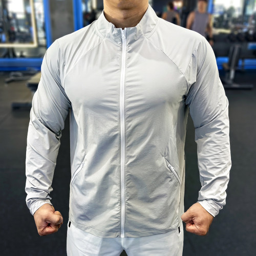 春季薄款运动健身外套男女防晒衣