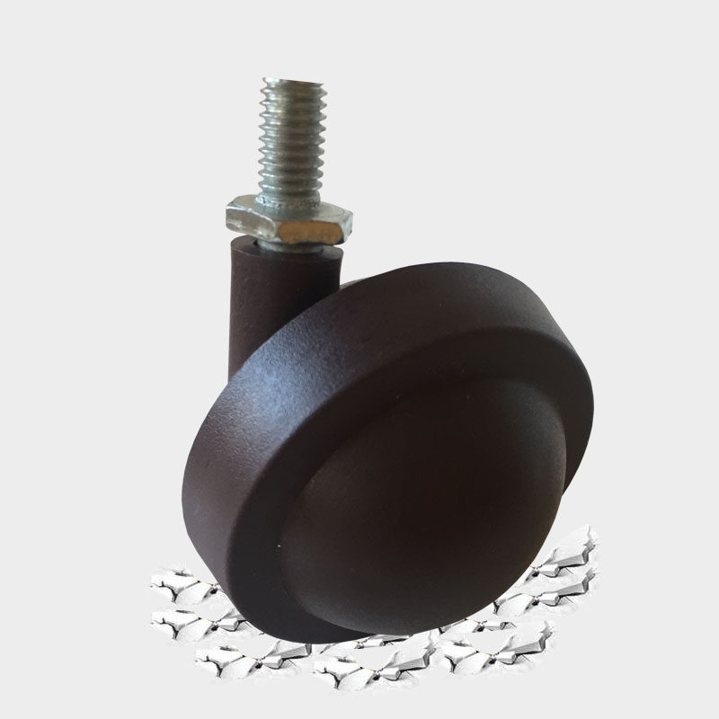 包邮 静音美容车 轮子 新款万向脚轮 置物架 塑料抗压力小轱辘