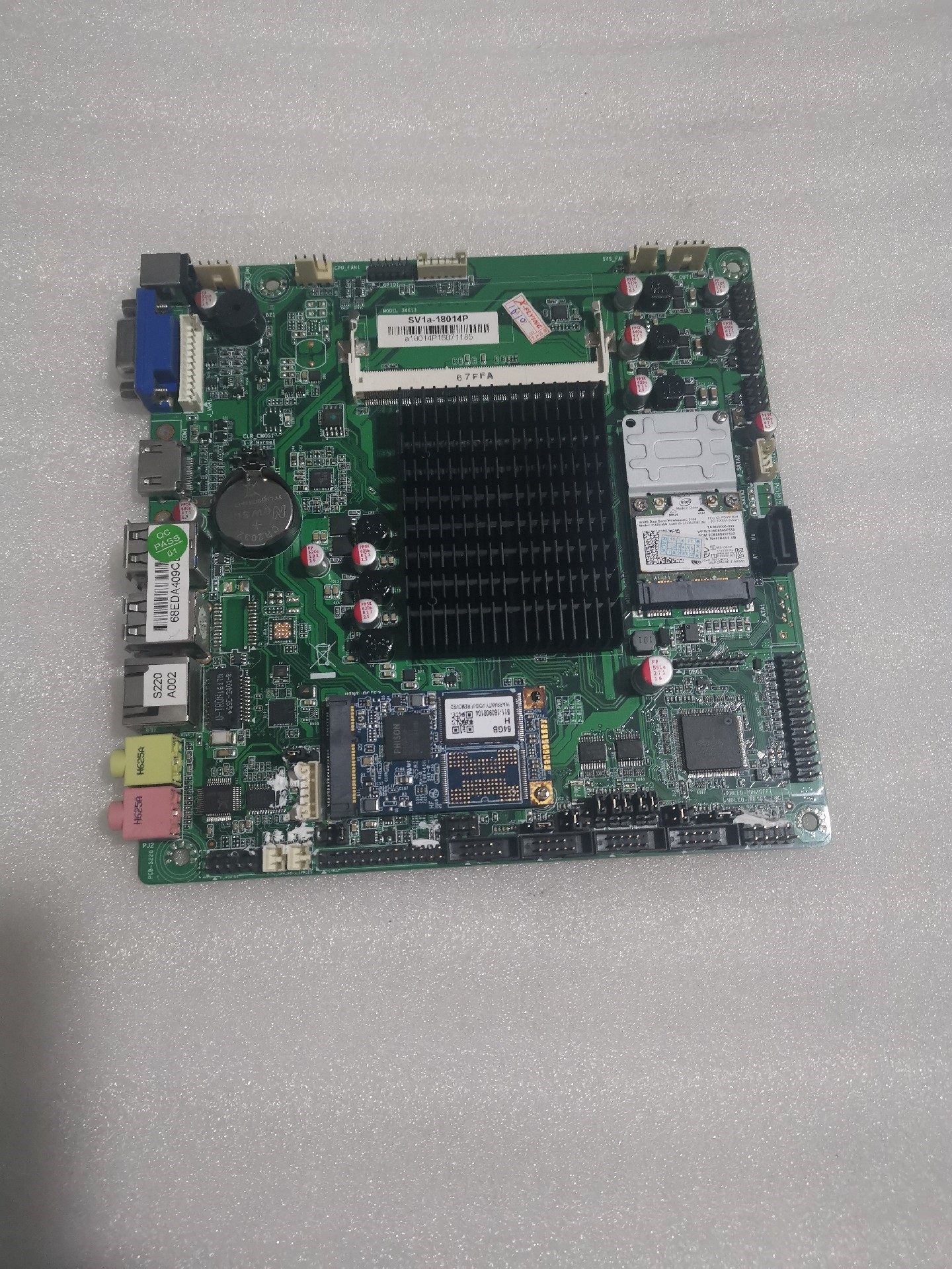 拆机 信步 sv1a-18014p 17*17工控一体机主板