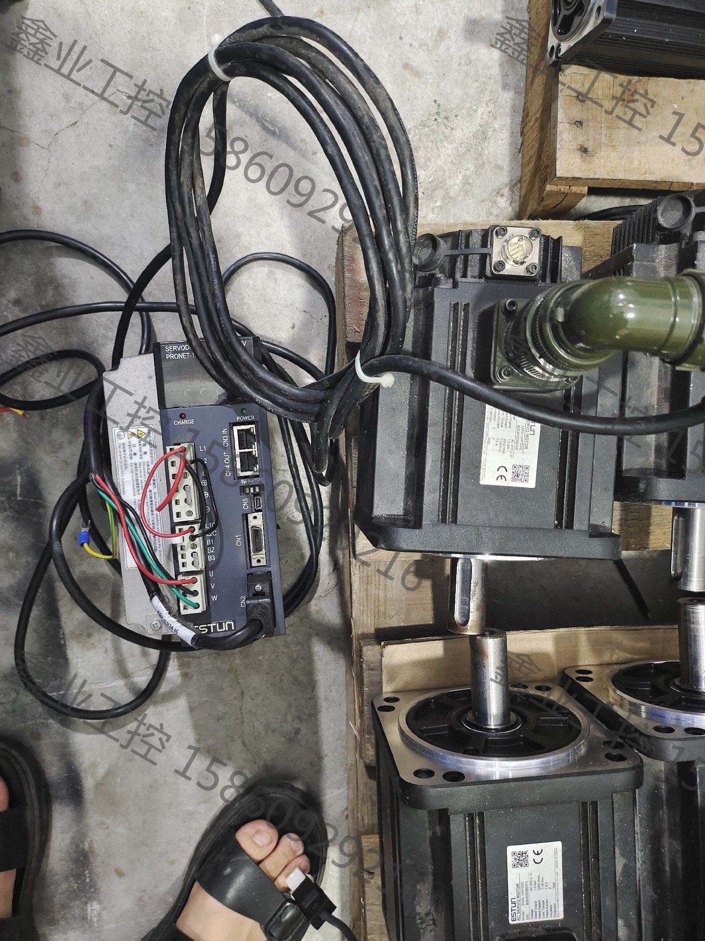 10套成色很好的estun伺服埃斯顿伺服埃斯顿1.5kw埃斯