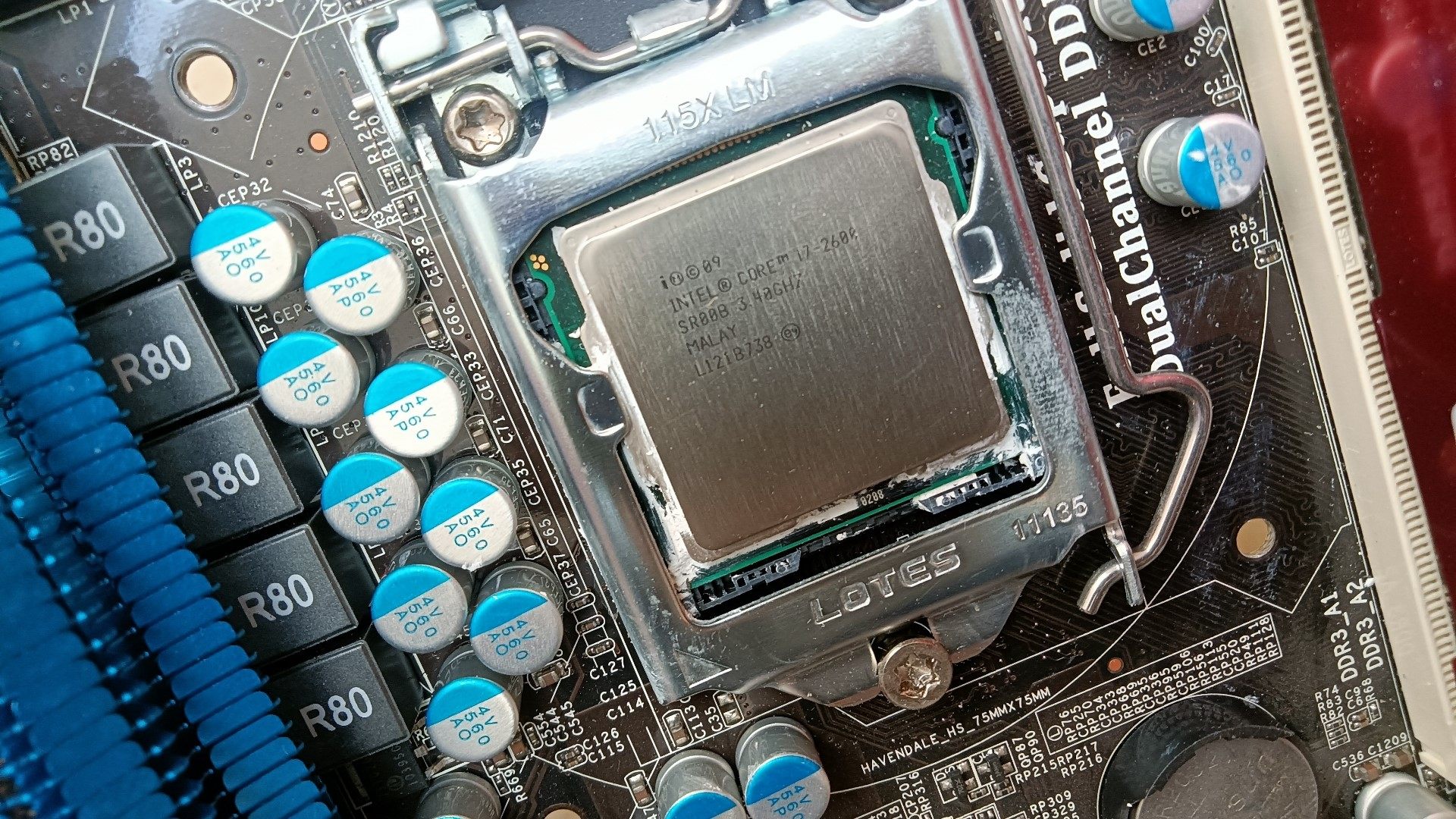 i7-2600四核/梅捷sy-h67 /拆机/成色如图实物