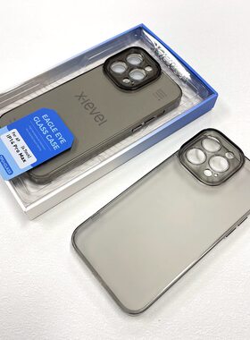 X－Level适用16Promax苹果17Promax防指纹壳磨砂手机壳15plus镜头保护防摔iPhone12全包新13Promax保护壳灰色