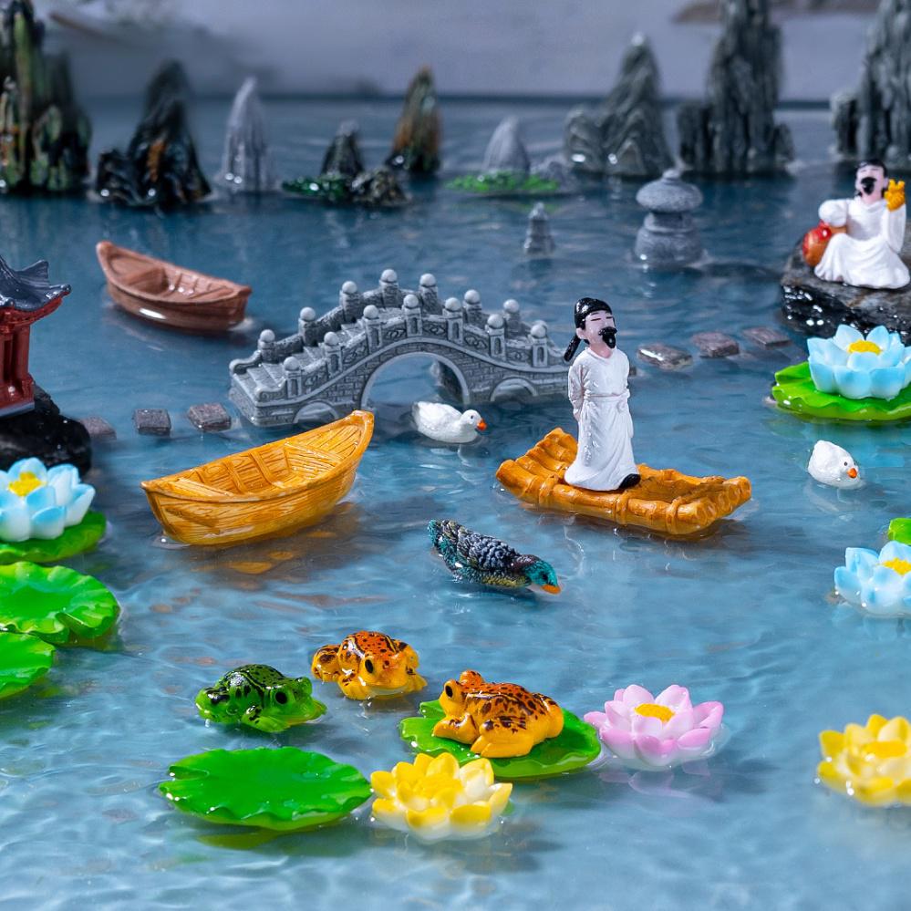 水族鱼缸漂浮创意摆件