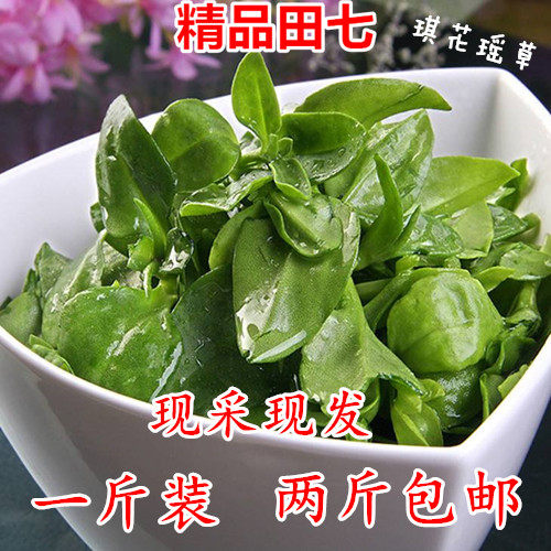 田七叶新鲜现摘蔬菜鲜嫩三七叶子穿心莲牡丹吊兰,水产肉类/新鲜蔬果/熟食,其它,淘宝优惠券,粉丝福利购,淘宝优惠卷