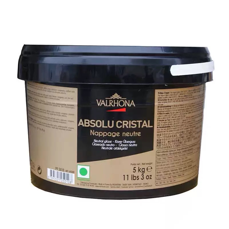 法国进口钻石镜面淋酱镜面喷砂透亮液体果胶冷热用烘焙