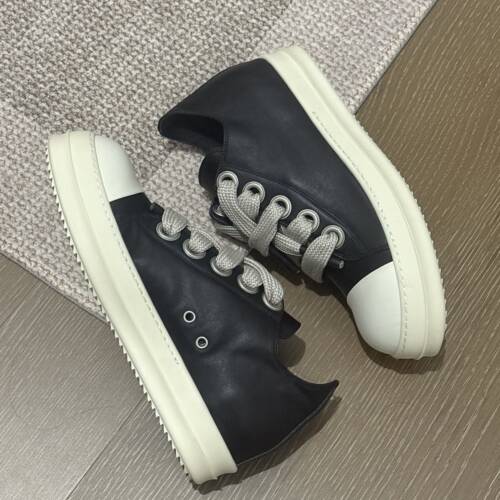 RO休闲牛皮面包鞋厚底