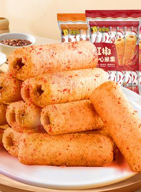 【笨笨狗新口味粗粮米果】红椒辣山楂番茄味即食非油炸美味健康